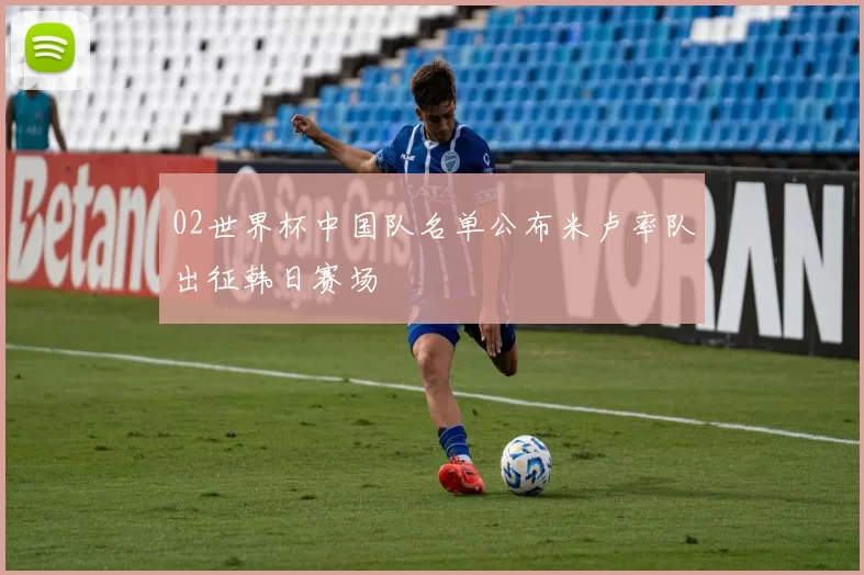 02世界杯中国队名单公布米卢率队出征韩日赛场