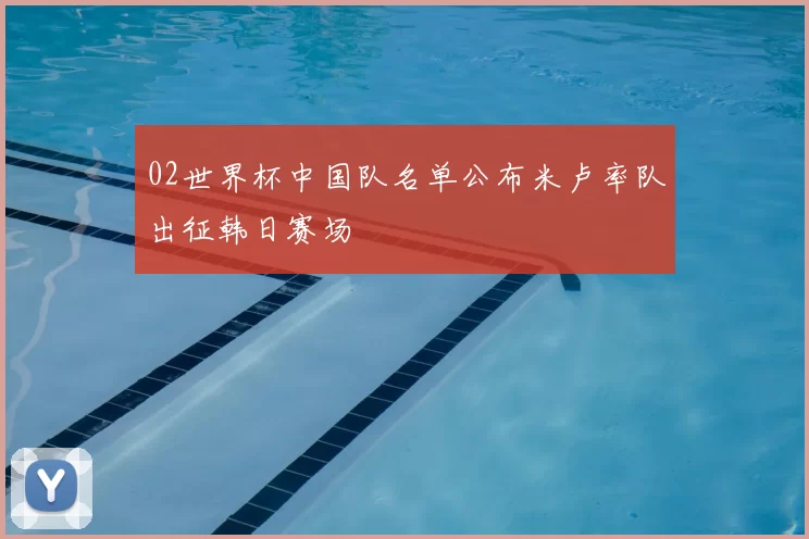 02世界杯中国队名单公布米卢率队出征韩日赛场