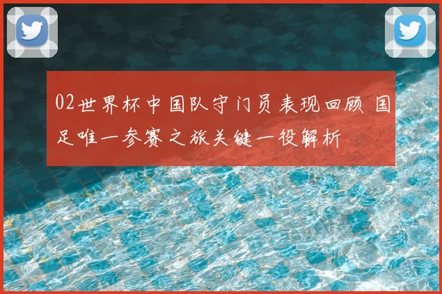 02世界杯中国队守门员表现回顾 国足唯一参赛之旅关键一役解析