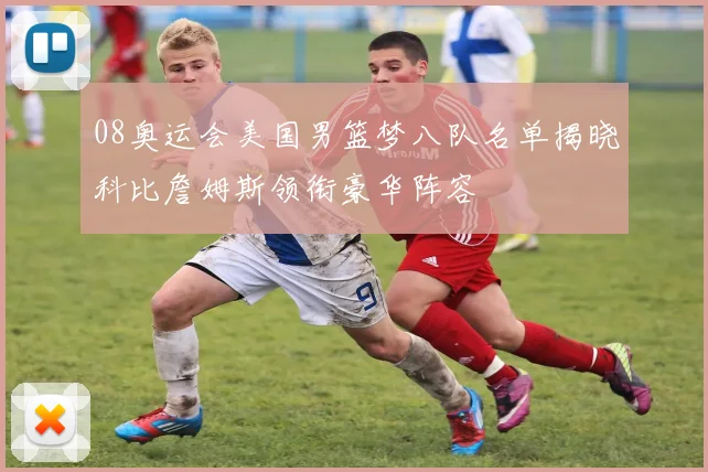 08奥运会美国男篮梦八队名单揭晓科比詹姆斯领衔豪华阵容